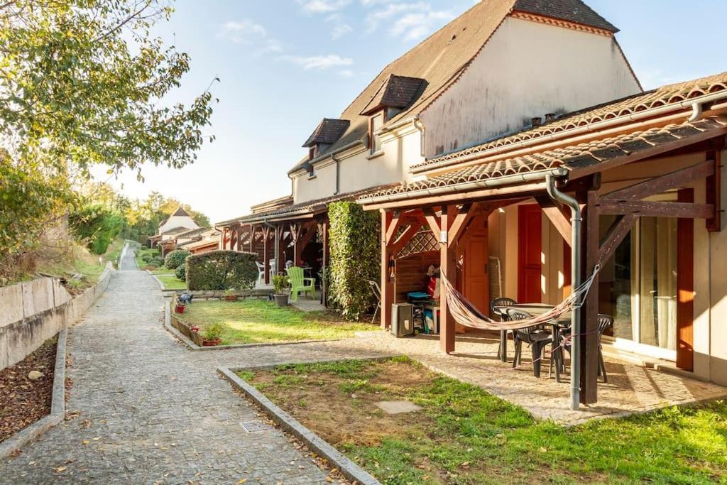 Sarlat, Apptmt T3 Residence Clim Piscine Parking Exterior foto